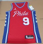 Maillot de Basket #9 McCLUNG 76rs Rouge